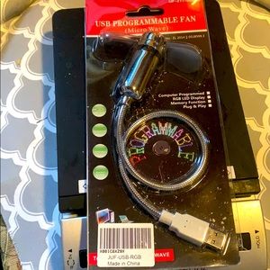 New USB programmabke fan